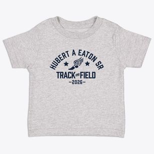 Hubert A Eaton Sr Elementary School Track and Field Toddler T-Shirt