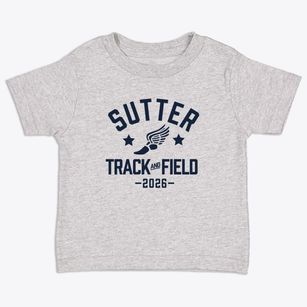 Sutter Elementary School Track and Field Toddler T-Shirt