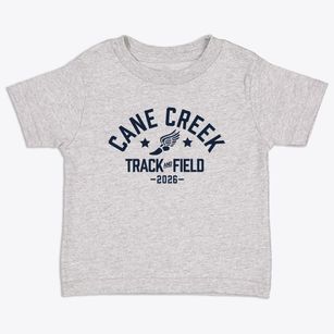Cane Creek Middle School Track and Field Toddler T-Shirt