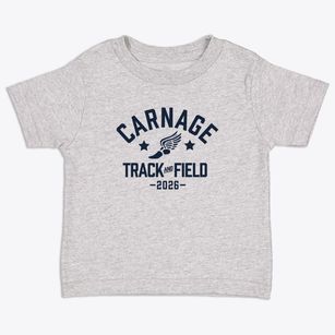 Carnage Middle School Track and Field Toddler T-Shirt