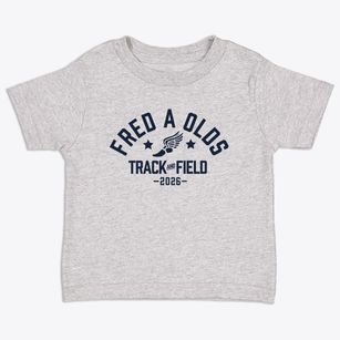 Fred A Olds Elementary School Track and Field Toddler T-Shirt
