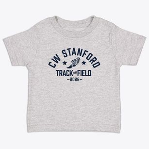 Charles W Stanford Middle School Track and Field Toddler T-Shirt
