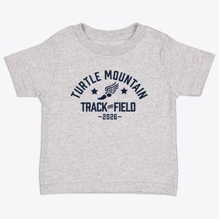 Turtle Mountain Community Middle School Track and Field Toddler T-Shirt