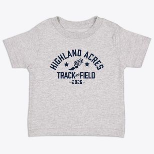 Highland Acres Elementary School Track and Field Toddler T-Shirt