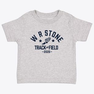 W R Stone Elementary School Track and Field Toddler T-Shirt