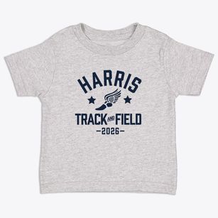 Harris Elementary School Track and Field Toddler T-Shirt