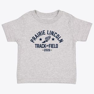 Prairie Lincoln Elementary School Track and Field Toddler T-Shirt