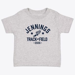 Jennings Elementary School Track and Field Toddler T-Shirt