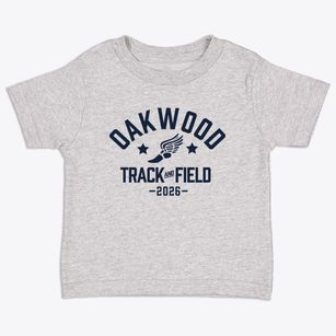 Oakwood Junior High School Track and Field Toddler T-Shirt