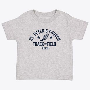 St Peter's Church Track and Field Toddler T-Shirt