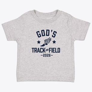 God's Bible School & College Track and Field Toddler T-Shirt