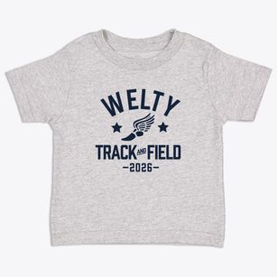 Welty Middle School Track and Field Toddler T-Shirt
