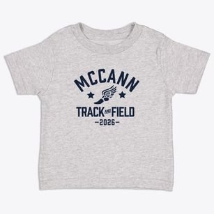 George Mccann Memorial Catholic School Track and Field Toddler T-Shirt