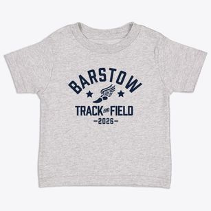 Barstow Middle School Track and Field Toddler T-Shirt