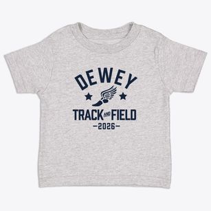 Dewey Elementary School Track and Field Toddler T-Shirt
