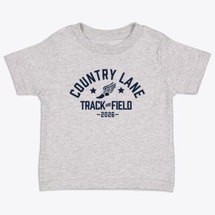 Country Lane Elementary School Track and Field Toddler T-Shirt