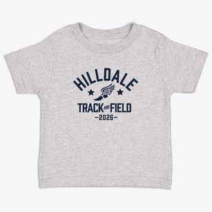 Hilldale Elementary School Track and Field Toddler T-Shirt