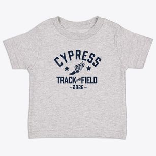 Cypress Elementary School Track and Field Toddler T-Shirt