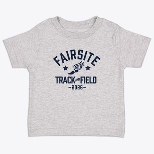 Fairsite Elementary School Track and Field Toddler T-Shirt