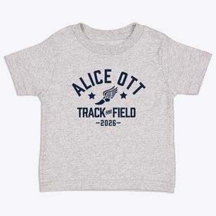Alice Ott Middle School Track and Field Toddler T-Shirt