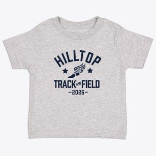Hilltop Christian School Track and Field Toddler T-Shirt