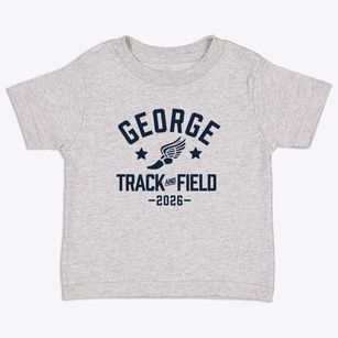 George Washington Elementary School Track and Field Toddler T-Shirt