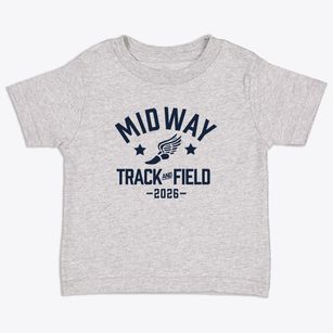Midway Elementary School Track and Field Toddler T-Shirt