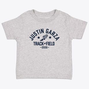 Justin Garza High School Track and Field Toddler T-Shirt