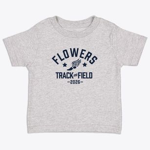 Flowers Elementary School Track and Field Toddler T-Shirt