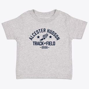 Alcester Hudson Elementary School Track and Field Toddler T-Shirt
