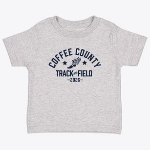 Coffee County Middle School Track and Field Toddler T-Shirt
