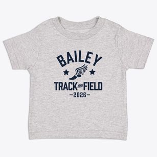 Bailey Middle School Track and Field Toddler T-Shirt
