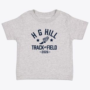 H G Hill Middle School Track and Field Toddler T-Shirt
