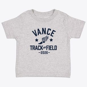 Vance Middle School Track and Field Toddler T-Shirt