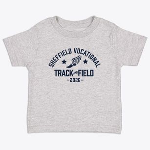 Sheffield Vocational Technical Center Track and Field Toddler T-Shirt