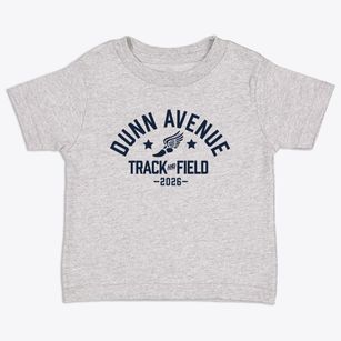 Dunn Avenue Elementary School Track and Field Toddler T-Shirt