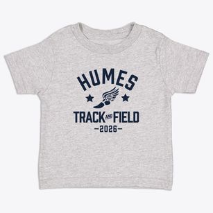 Humes Middle School Track and Field Toddler T-Shirt
