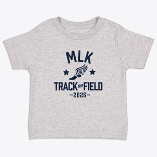 Dr Martin Luther King Jr Academy Track and Field Toddler T-Shirt