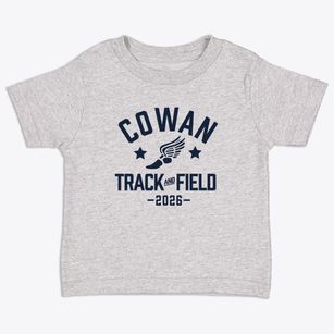 Cowan Elementary School Track and Field Toddler T-Shirt