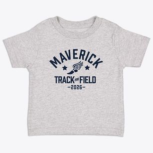 Maverick Elementary School Track and Field Toddler T-Shirt