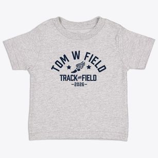 Tom W Field Elementary School Track and Field Toddler T-Shirt