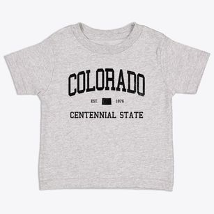  Colorado Slogan Toddler T-Shirt