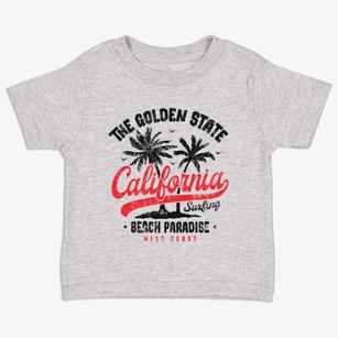  California Beach Paradise Toddler T-Shirt