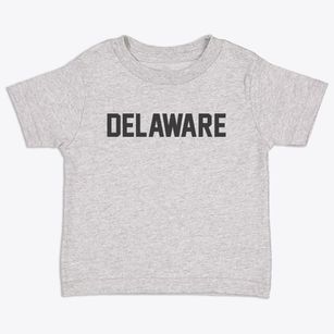  Delaware Block Letter Toddler T-Shirt
