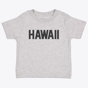  Hawaii Block Letter Toddler T-Shirt