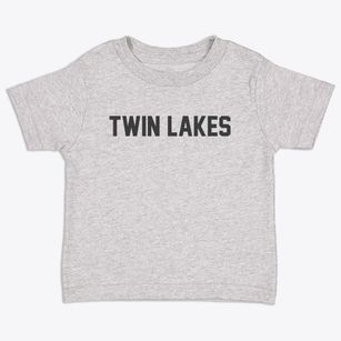 Twin Lakes Wisconsin Classic Block Toddler T-Shirt