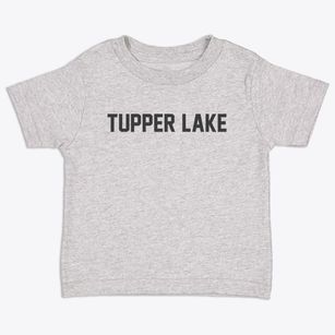 Tupper Lake New York Classic Block Toddler T-Shirt