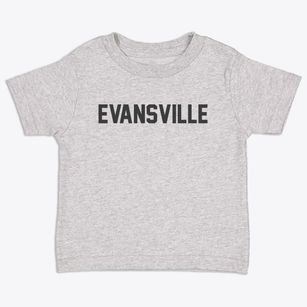 Evansville Wisconsin Classic Block Toddler T-Shirt
