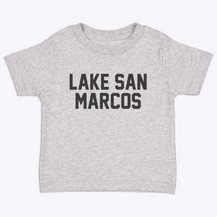 Lake San Marcos California Classic Block Toddler T-Shirt