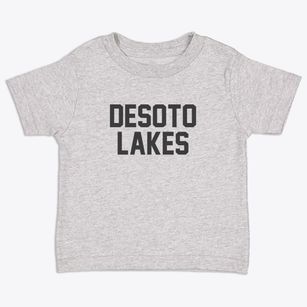 Desoto Lakes Florida Classic Block Toddler T-Shirt